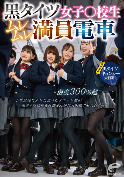 1 黒タイツ女子○校生ムレムレ満員電車 湿度300％超…下校直後でムレた色々なデニール数の黒タイ海报剧照